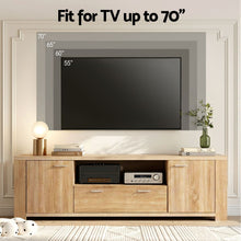 Load image into Gallery viewer, Artiss 180cm TV Unit Entertainment Unit Storage Drawer Cabinet Pine
