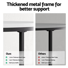 Load image into Gallery viewer, Artiss Nesting Coffee Table Set of 2 Marble Effect
