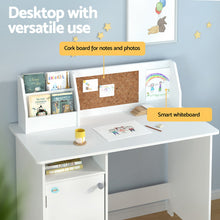Load image into Gallery viewer, Keezi Kids Table and Chair Set Children Study Play Toys Desk w/ Cabinet Storage

