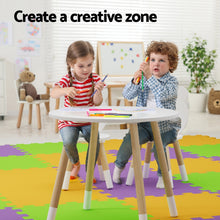 Load image into Gallery viewer, Keezi 3 Piece Kids Table and Chairs Set Activity Playing Study Children Desk
