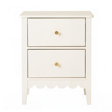Load image into Gallery viewer, 2x Bedside Table 2 Drawers Bedroom Storage Nightstand Beige
