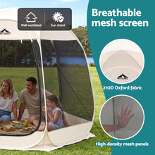 Load image into Gallery viewer, Gazebo Pop Up Tent 2.7x1.35m Outdoor Marquee Camping Screen 6 Sided

