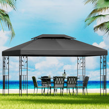 Load image into Gallery viewer, Gazebo 4x3m Marquee Outdoor Wedding Party Event Tent Home Iron Art Shade Grey
