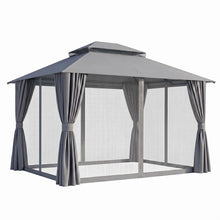 Load image into Gallery viewer, Instahut Gazebo 3x3m Canopy Outdoor Steel Frame Patio Tent Curtains Marquee Grey
