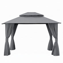 Load image into Gallery viewer, Instahut Gazebo 3x3m Canopy Outdoor Steel Frame Patio Tent Curtains Marquee Grey
