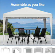 Load image into Gallery viewer, Gazebo 3x3 Pop Up Marquee Folding Tent Wedding Gazebos Camping Outdoor Canopy White
