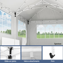 Load image into Gallery viewer, Gazebo 3x6m Pop Up Marquee Wedding Party Outdoor Camping Canopy Grey
