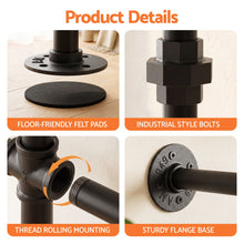 Load image into Gallery viewer, Artiss Industrial Pipe Clothing Rack Garment Clothes Display Stand Wall Mounted
