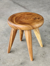 Load image into Gallery viewer, Round Coffee Side Table Timber-40 cm across
