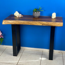 Load image into Gallery viewer, Console Table, Hallway Table Raintree Wood 1 Meter 100cm (Model OS2)
