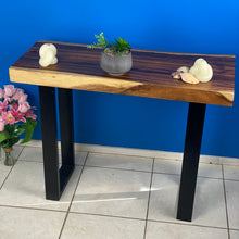 Load image into Gallery viewer, Console Table, Hallway Table Raintree Wood 1 Meter 100cm (Model OS2)
