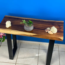 Load image into Gallery viewer, Console Table, Hallway Table Raintree Wood 1 Meter 100cm (Model OS2)
