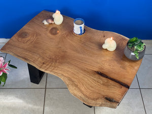 Coffee side table Silky Oak handmade in Australia