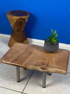 Bedside side Table- Live Edge Silky Oak Australian Timber