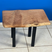 Load image into Gallery viewer, Bedside side Table- Live Edge Silky Oak Australian Timber
