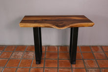 Load image into Gallery viewer, Console Table Live Edge Raintree Wood 100 cm
