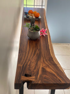 Hallway Table console, large 1.8 Meter 180 cm length 100% unique designed  by nature._Table OS36