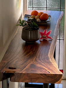 Hallway Table console, large 1.8 Meter 180 cm length 100% unique designed  by nature._Table OS36