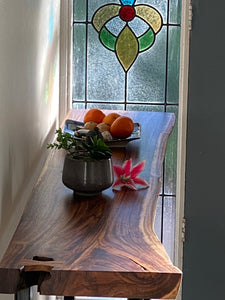 Hallway Table console, large 1.8 Meter 180 cm length 100% unique designed  by nature._Table OS36