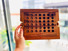 Load image into Gallery viewer, Connect Four 4 IN A ROW GAME board game -folds away travel ready.

