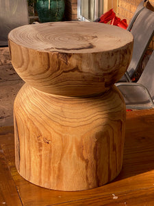 Timber Stool - Apollo - 32x45x32cm