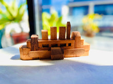 Load image into Gallery viewer, Brainteaser puzzle - 3D Interlocking boat wooden puzzle.
