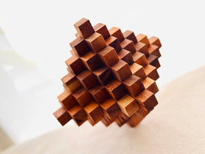 Brainteaser puzzle- extreme Jumbo 51-piece Pagoda interlocking Puzzle-awesome gift for Smart Dads