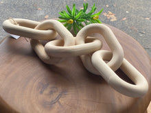 Load image into Gallery viewer, Natural Wooden Chain 5-Link
