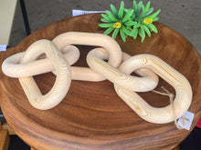 Load image into Gallery viewer, Natural Wooden Chain 5-Link
