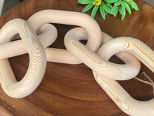 Load image into Gallery viewer, Natural Wooden Chain 5-Link
