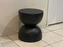 Load image into Gallery viewer, Side table 40 cm diameter mushroom shaped-white or black options-indoor or outdoor
