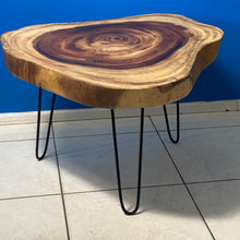 Load image into Gallery viewer, Wood Round Coffee Table, generous 94cm diameter
