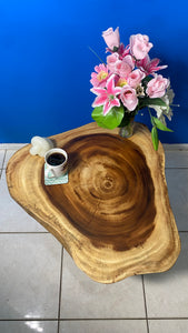 Wood Round Coffee Table, generous 94cm diameter