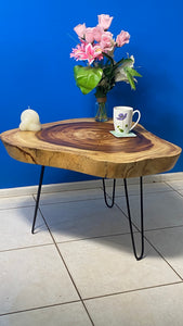 Wood Round Coffee Table, generous 94cm diameter