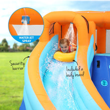 Load image into Gallery viewer, Kids Inflatable Pool Water Double Slide Park Jumping Castle 465X390CM
