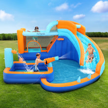 Load image into Gallery viewer, Kids Inflatable Pool Water Slide Park Jumping Castle Bounce 382X381CM
