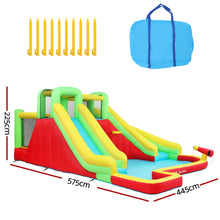 Load image into Gallery viewer, Dolphin Kids Inflatable Pool Water Slide Park Jumping Castle 575X445CM
