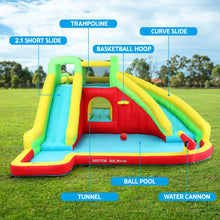 Load image into Gallery viewer, Dolphin Kids Inflatable Pool Water Slide Park Jumping Castle 575X445CM
