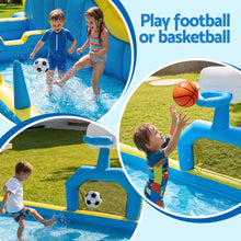 Load image into Gallery viewer, Keezi Inflatable Splash Kids Pool Water Slide Park with Blower 4m x 5.65m
