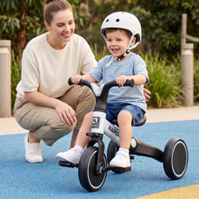 Load image into Gallery viewer, RIGO Tricycle Bike, Kids Bike with 3 wheels, Carbon Steel 70cm White
