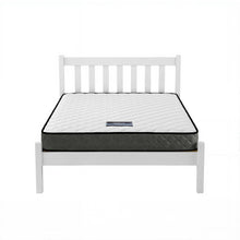 Load image into Gallery viewer, Giselle Single Mattress and Artiss Bed Frame Set White Solid Pine with 16cm Mattress
