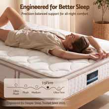 Load image into Gallery viewer, Giselle 30cm Single Spring Mattress Tencel Cover 5-Zone Firm Back Support
