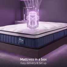 Load image into Gallery viewer, Levitex Single Mattress 23CM With Pocket Spring &amp; Cooling Gel Foam, Medium-Firm Full-Body Support, Mattresses In A Box
