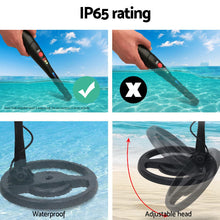 Load image into Gallery viewer, Metal Detector 160MM Deep Sensitive Water Resistant Pinpointer Treasure Hunter
