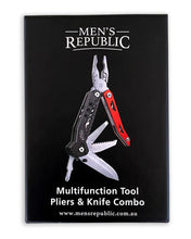 Load image into Gallery viewer, Men&#39;s Republic Multi Tool - Pliers &amp; Knife Combo
