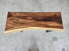 Load image into Gallery viewer, Console Table Live Edge Raintree Wood 100 cm
