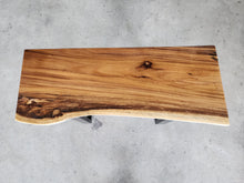 Load image into Gallery viewer, Console Table Live Edge Raintree Wood 100 cm
