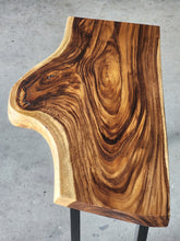Load image into Gallery viewer, Console Table Live Edge Raintree Wood 100 cm

