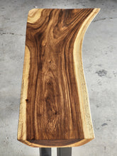 Load image into Gallery viewer, Console Table Live Edge Wood 120cm
