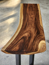 Load image into Gallery viewer, Console Table Live Edge Wood 120cm
